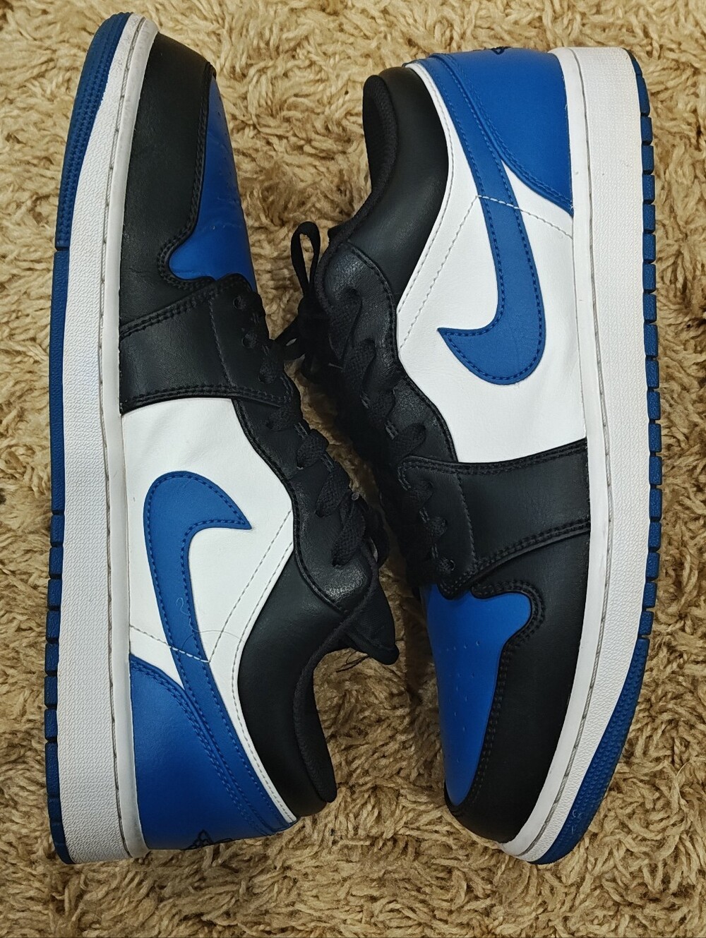 Air Jordan 1 Low “Alternate Royal Toe” – Size 12 – Royal Blue/Black